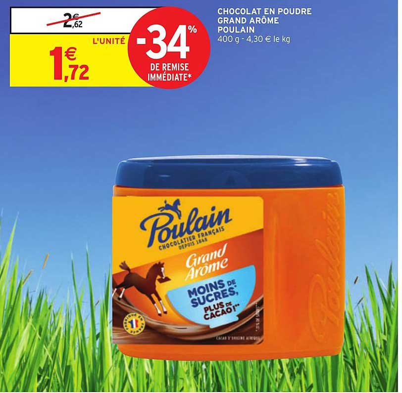 découvrez le chocolat en poudre poulain, idéal pour préparer de délicieuses boissons chocolatées onctueuses et savoureuses. parfait pour petits et grands gourmands.